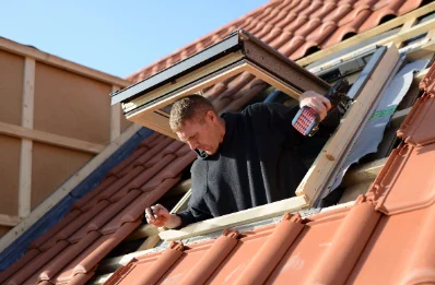 Pose de fenêtres de toit Velux à Borre